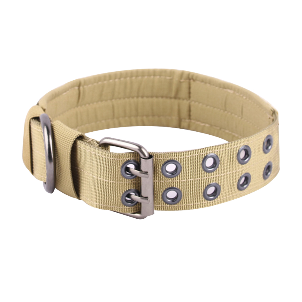 thumbnail image 1 of Collar de perro para perros grandes, collares tácticos anchos con asa para perros de raza Extra grande, Collar grueso para cachorros, Collar de nailon para mascotas, 1 of 6