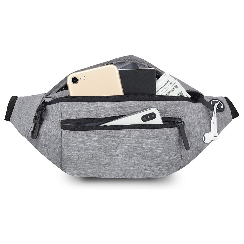 thumbnail image 1 of Riñonera impermeable para deportes de ocio, riñonera para fitness, riñonera para teléfono móvil, bolsa diagonal para correr, bolsa de pecho, regalos para disfrutar de deportes, festivales,, 1 of 6