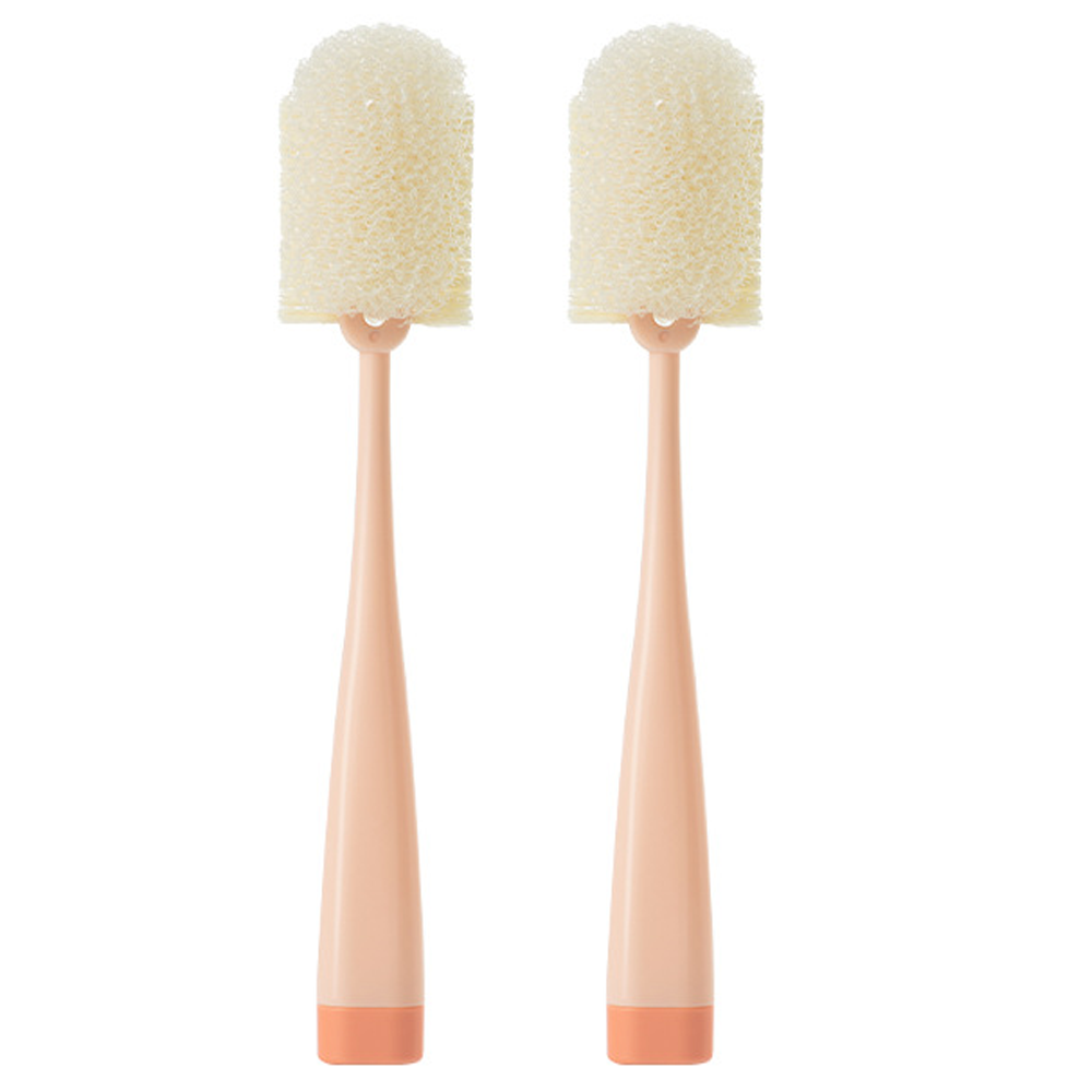 thumbnail image 1 of El cepillo suave para botellas, 2 unidades, es suave y fácil de limpiar, puede eliminar eficazmente los residuos de manchas en el fondo de la taza., 1 of 6