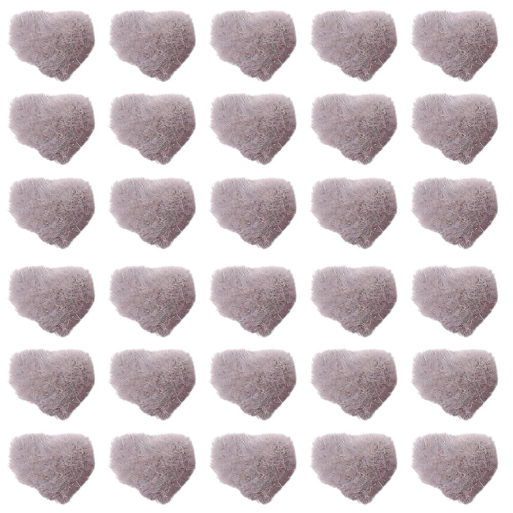 thumbnail image 1 of Pompón para decoración de uñas en forma de corazón, pompón esponjoso desmontable para decoración de uñas, pompón magnético 3D con base magnética para diseño y decoración de uñas, 1 of 6