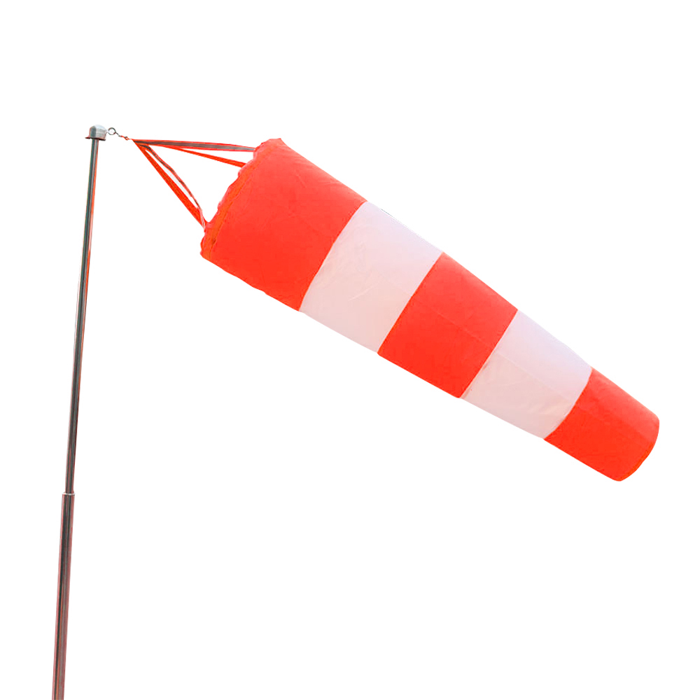 Calcetines contra el viento - Bolsa para calcetines de medición del viento de poliéster Ripstop - Para parques y granjas de aeropuertos al aire libre