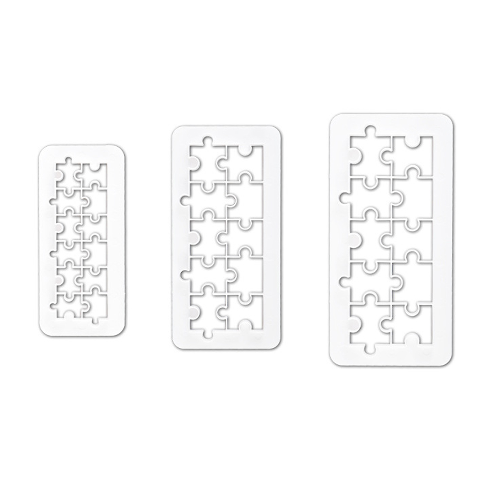 Cortadores de fondant para galletas, moldes para pasteles, cortadores de galletas geométricos para decoración de magdalenas y pasteles de cumpleaños