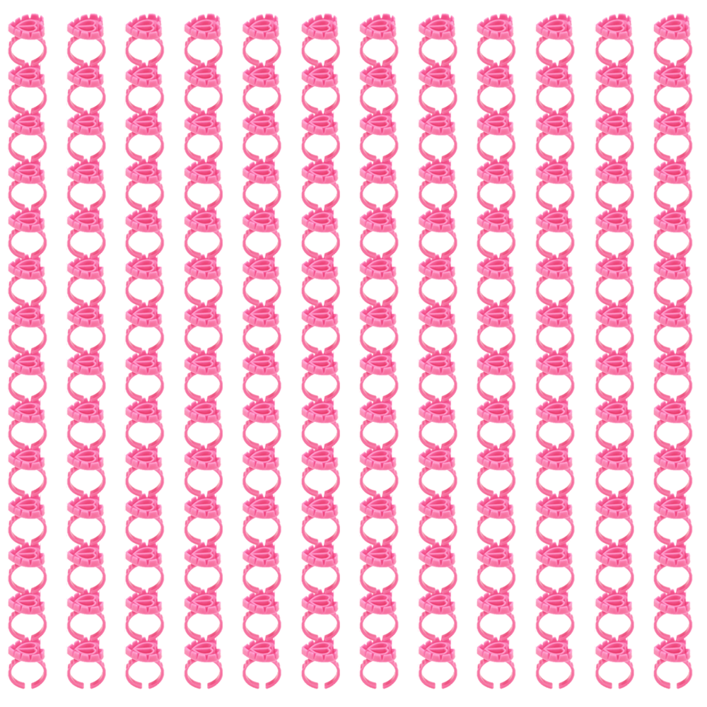 thumbnail image 1 of Suministros de extensión de pestañas, anillo de pegamento para pestañas para suministros de extensión de pestañas, copas de abanico de anillo de flor para suministros de pestañas, 1 of 6