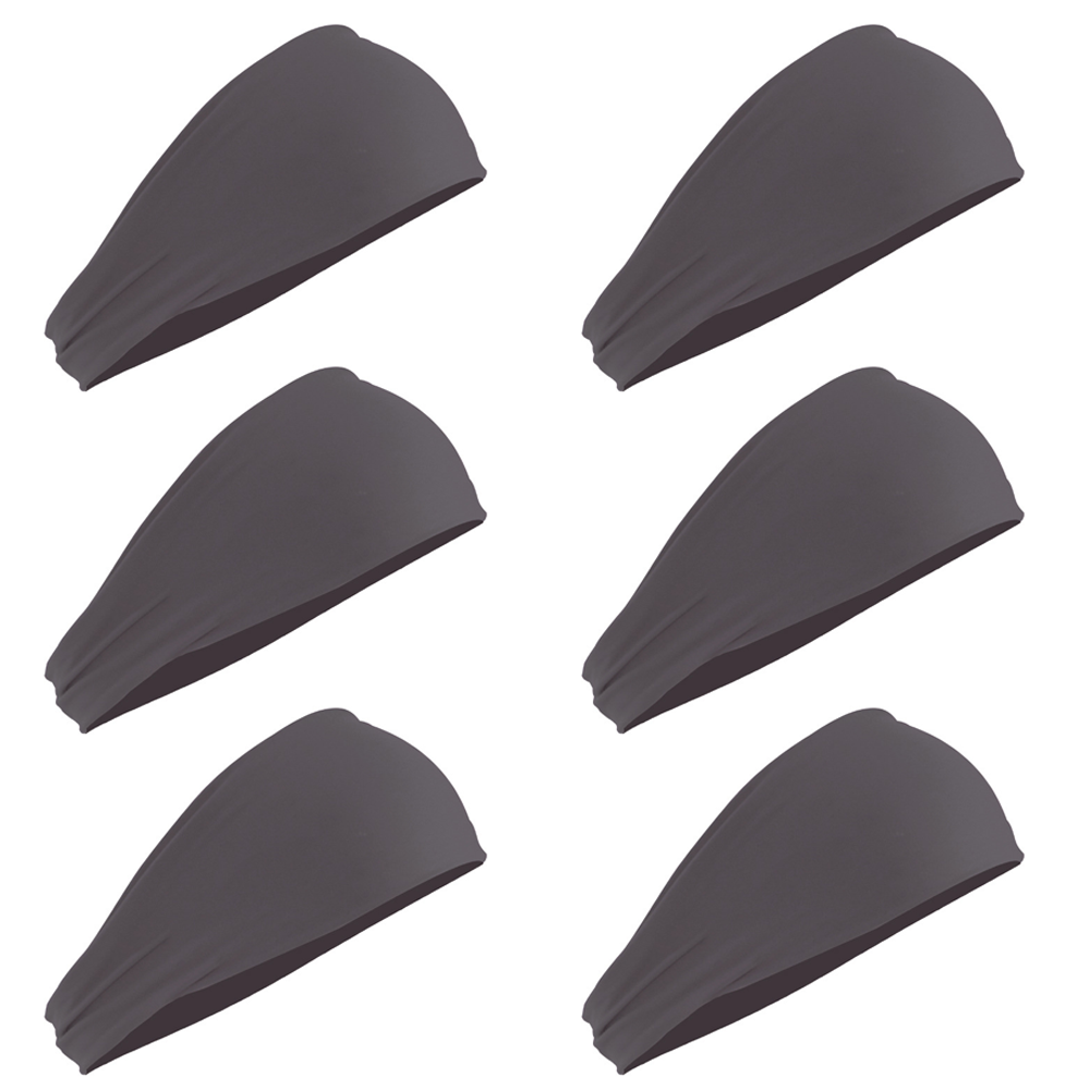 thumbnail image 1 of Diademas anchas para mujer, antideslizantes, suaves y elásticas, para yoga, correr, deportes, entrenamiento, gimnasio, envolturas para la cabeza, 1 of 6
