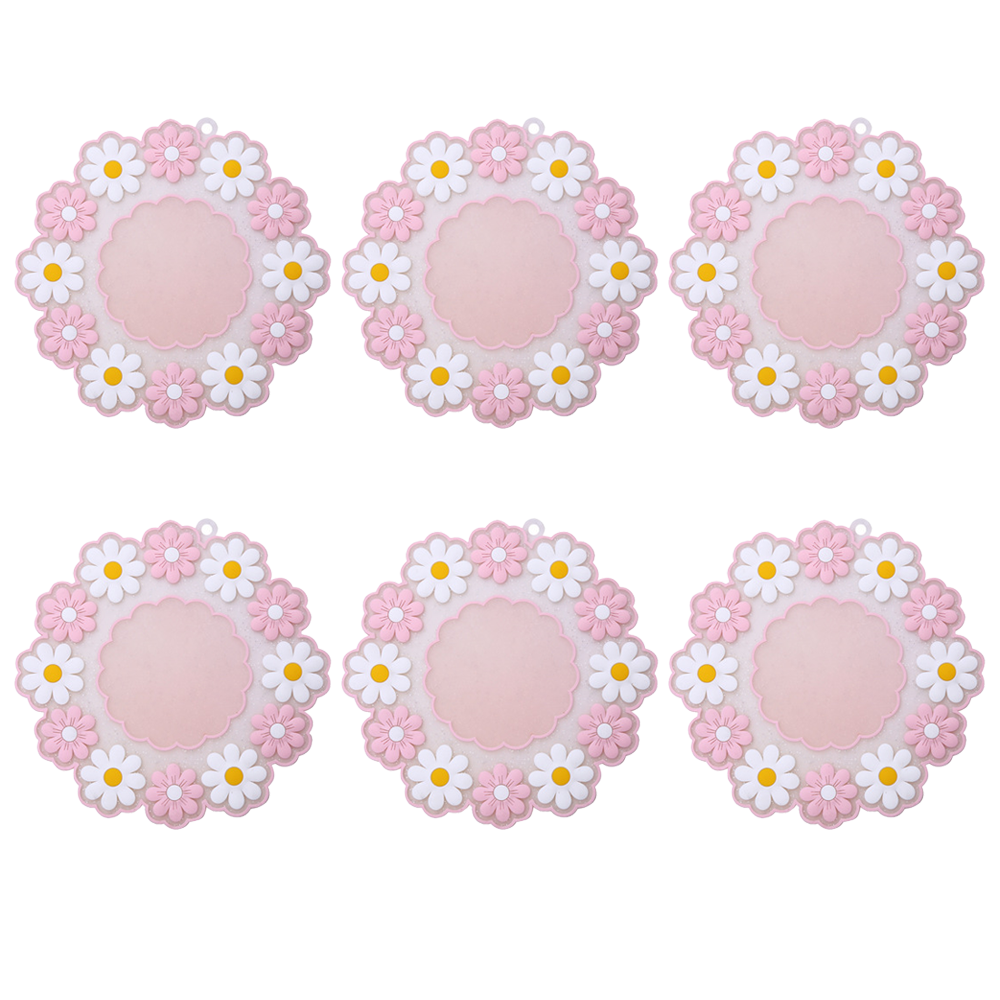 thumbnail image 1 of Posavasos de silicona para bebidas, alfombrillas de silicona antideslizantes, posavasos aislados que protegen los muebles de daños, 1 of 6