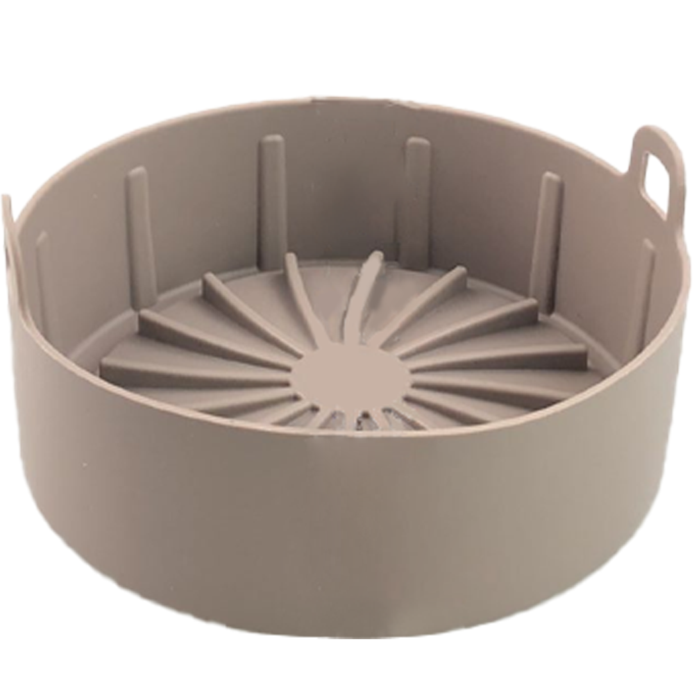 thumbnail image 1 of Olla de silicona para freidora de aire - Accesorios para hornos y freidoras de aire aptos para alimentos | Reemplazo del papel de pergamino inflamable, 1 of 6
