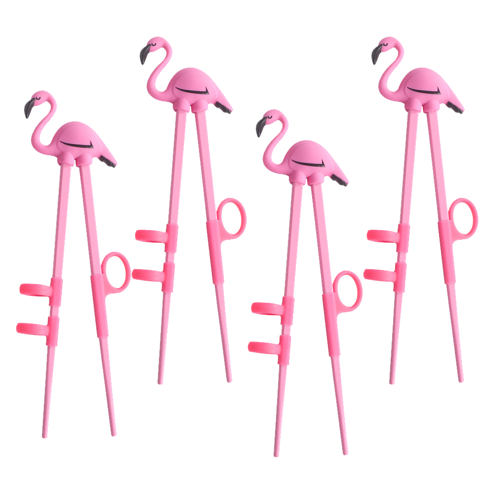 thumbnail image 1 of 4 palillos para niños, ayudante de palillos de aprendizaje para niños, palillos de entrenamiento con animales para principiantes, 1 of 6