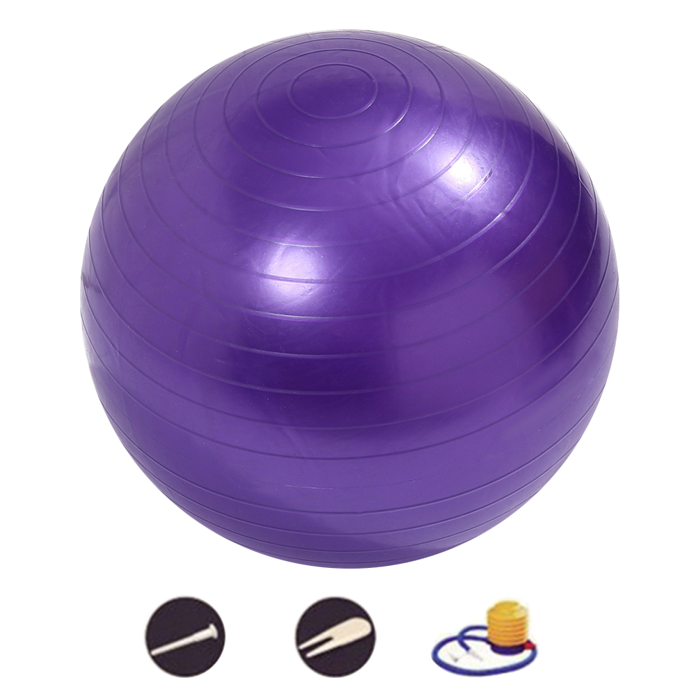 Pelota de ejercicio, pelota de equilibrio con bomba para yoga, Pilates, estiramiento, Fitness, gimnasio en casa, entrenamiento