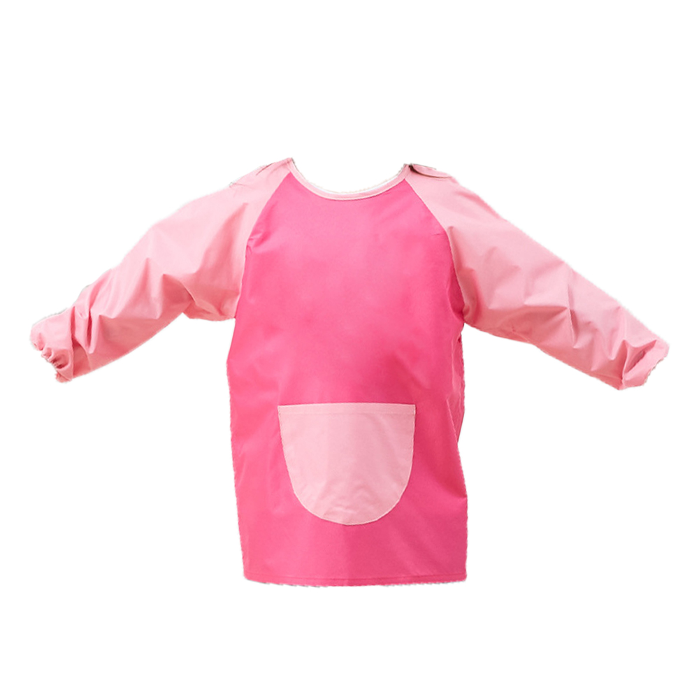 Batas de arte para niños, Bata de manga larga para niños, Delantal impermeable anti-aceite para niños