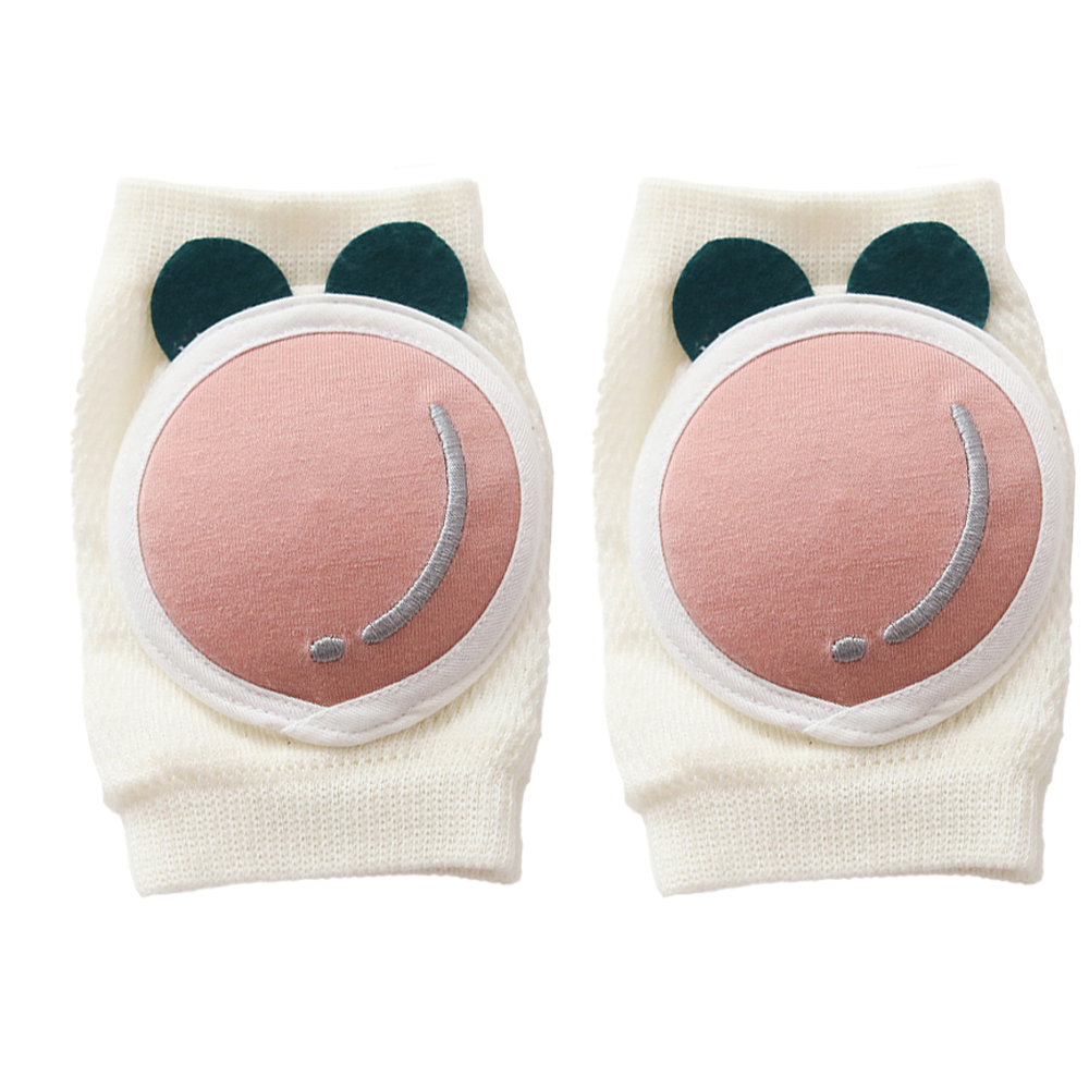 Protectores de rodilla para bebé para gatear, rodilla antideslizante para gatear de bebé unisex