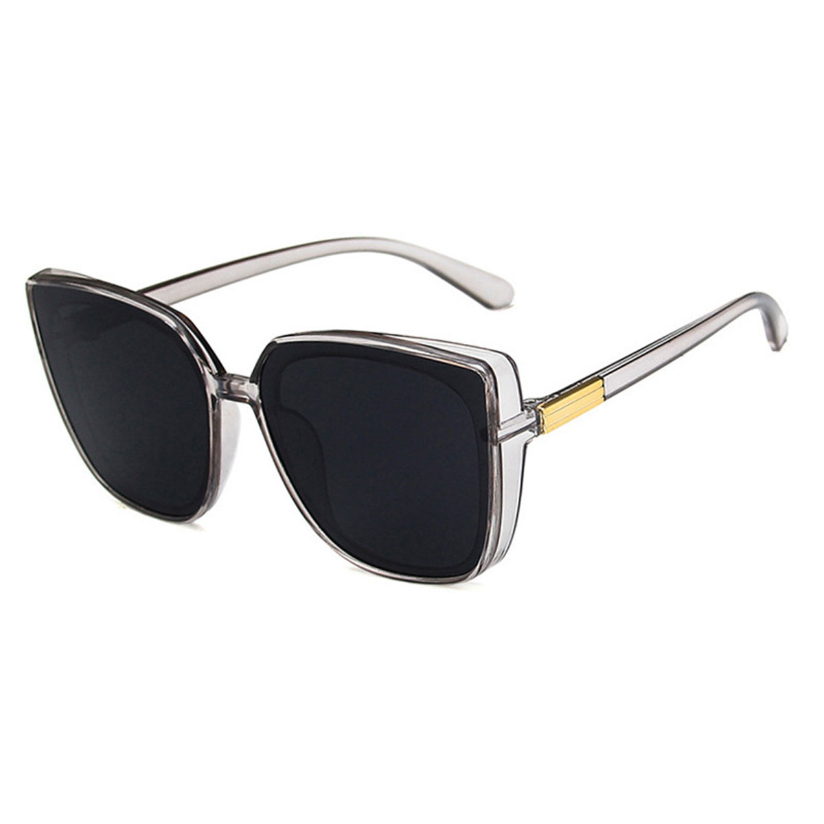 thumbnail image 1 of Gafas de sol retro de moda europeas y americanas, hechas de PC y CA., 1 of 6