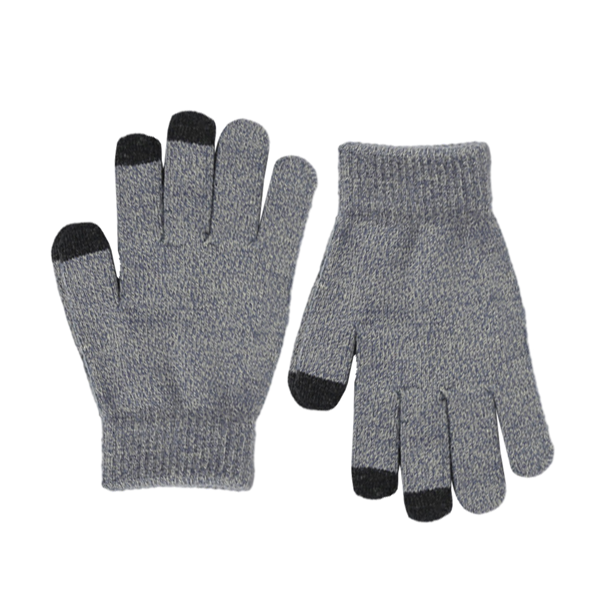 thumbnail image 1 of Guantes de invierno para hombres y mujeres, guantes cálidos para mensajes de texto con pantalla táctil con forro térmico de punto suave, puño elástico, 1 of 6