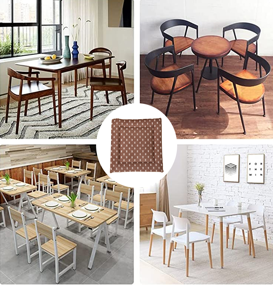 Perna de Scaun, Plus, Lavabil si rezistent la uzura, 40 x 40 cm, Maro 5 17397776158z3j9ys2