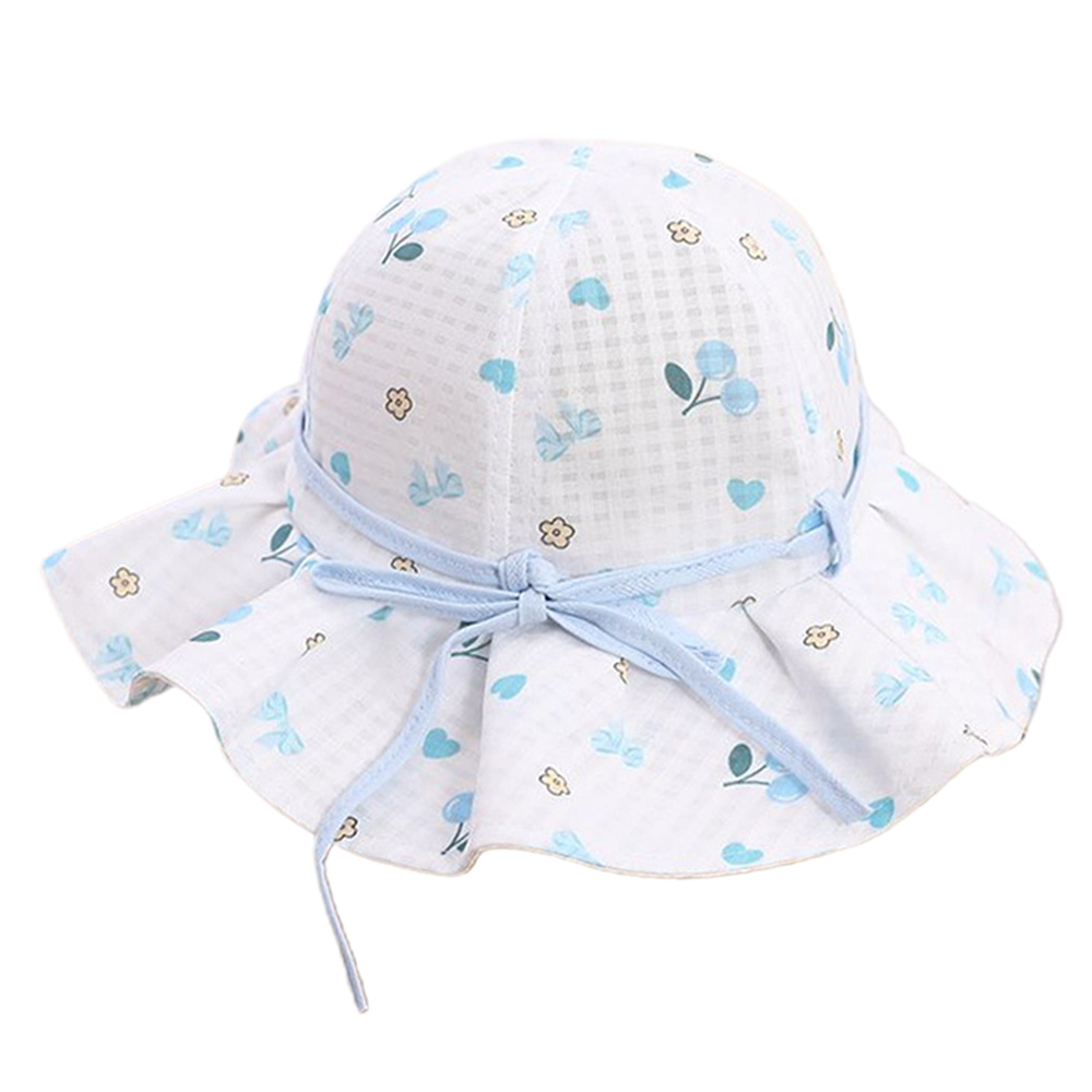 Gorro de pescador para bebé con circunferencia de 50-52cm, gorro de pescador con estampado de lunares, gorro para el sol, gorro de lavabo para niños