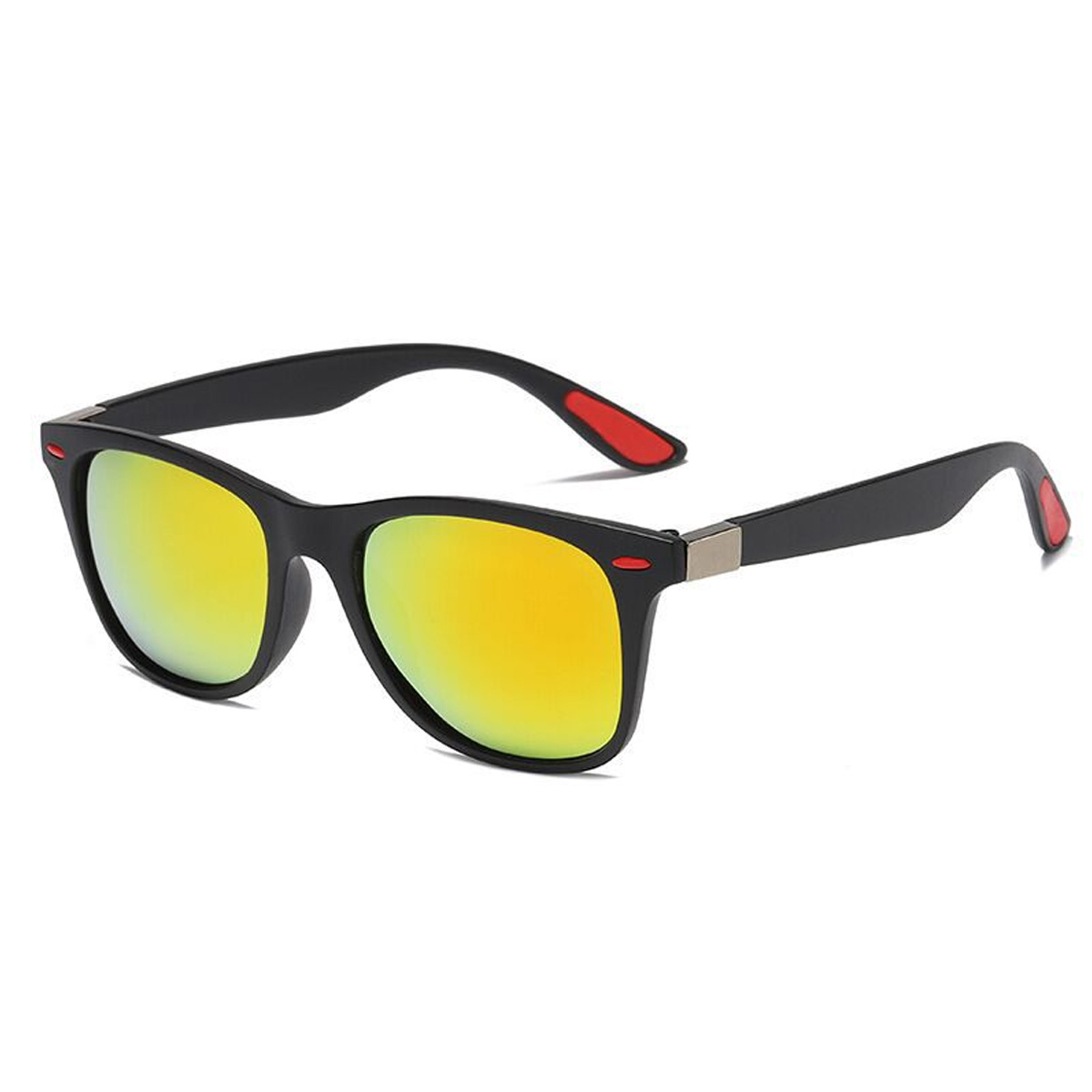 Gafas de sol deportivas color-cambiantes de la moda del polarizador del espejo del conductor al aire libre, hechas de PC