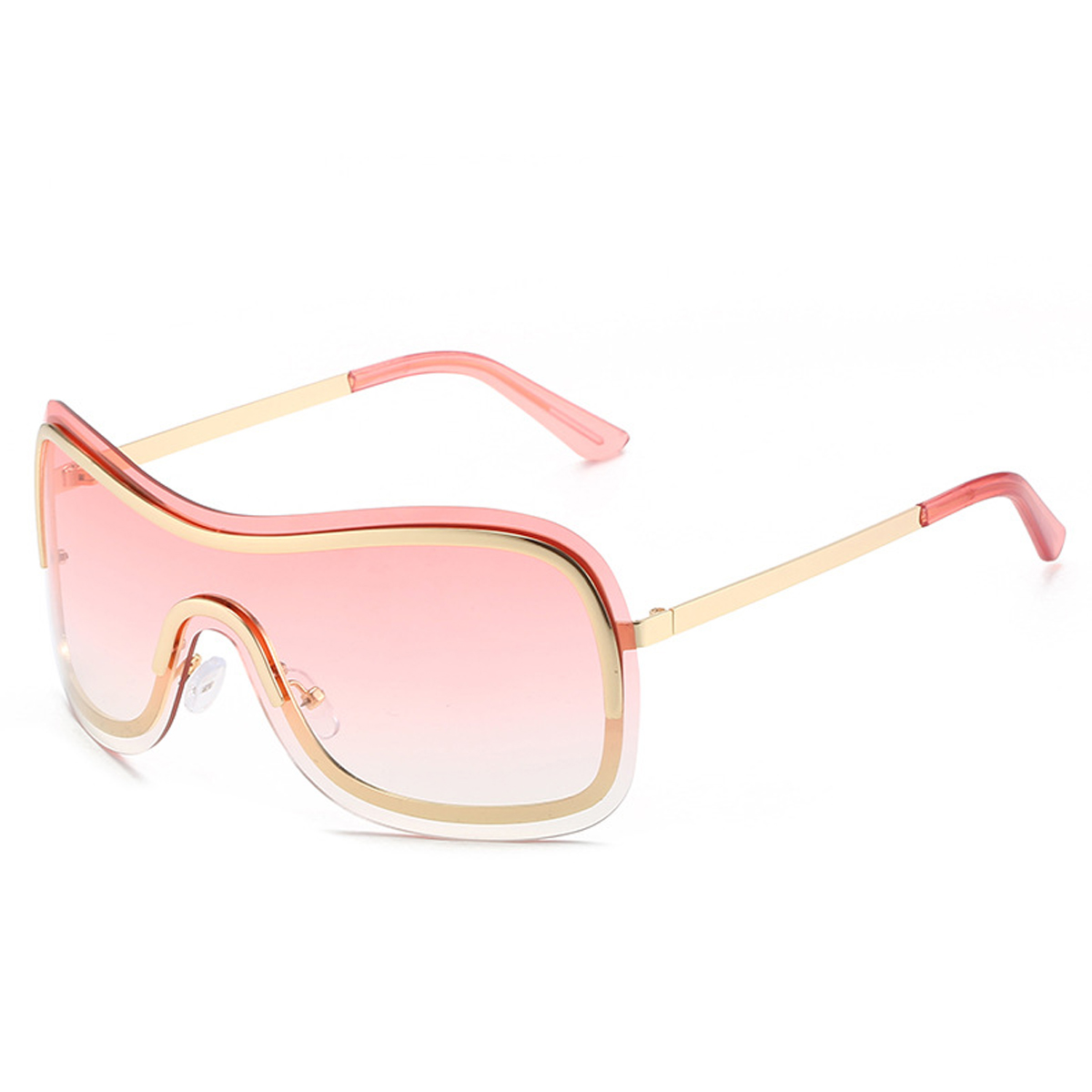 Gafas de sol todo en uno de moda Gafas de sol geniales europeas y americanas para tiro callejero, hechas de PC
