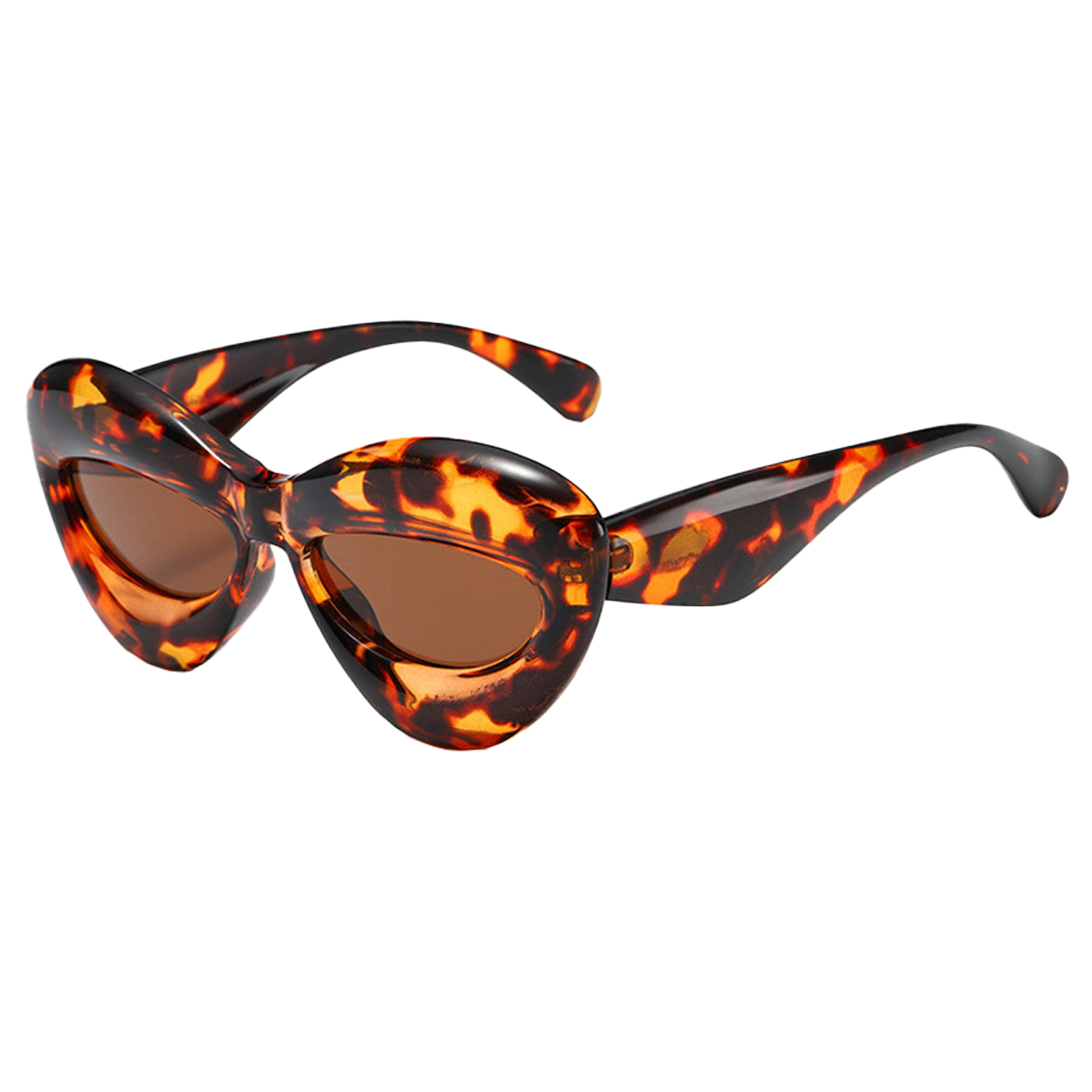 Gafas de sol de calidad, gafas de sol con personalidad europea y americana, fabricadas en metal.