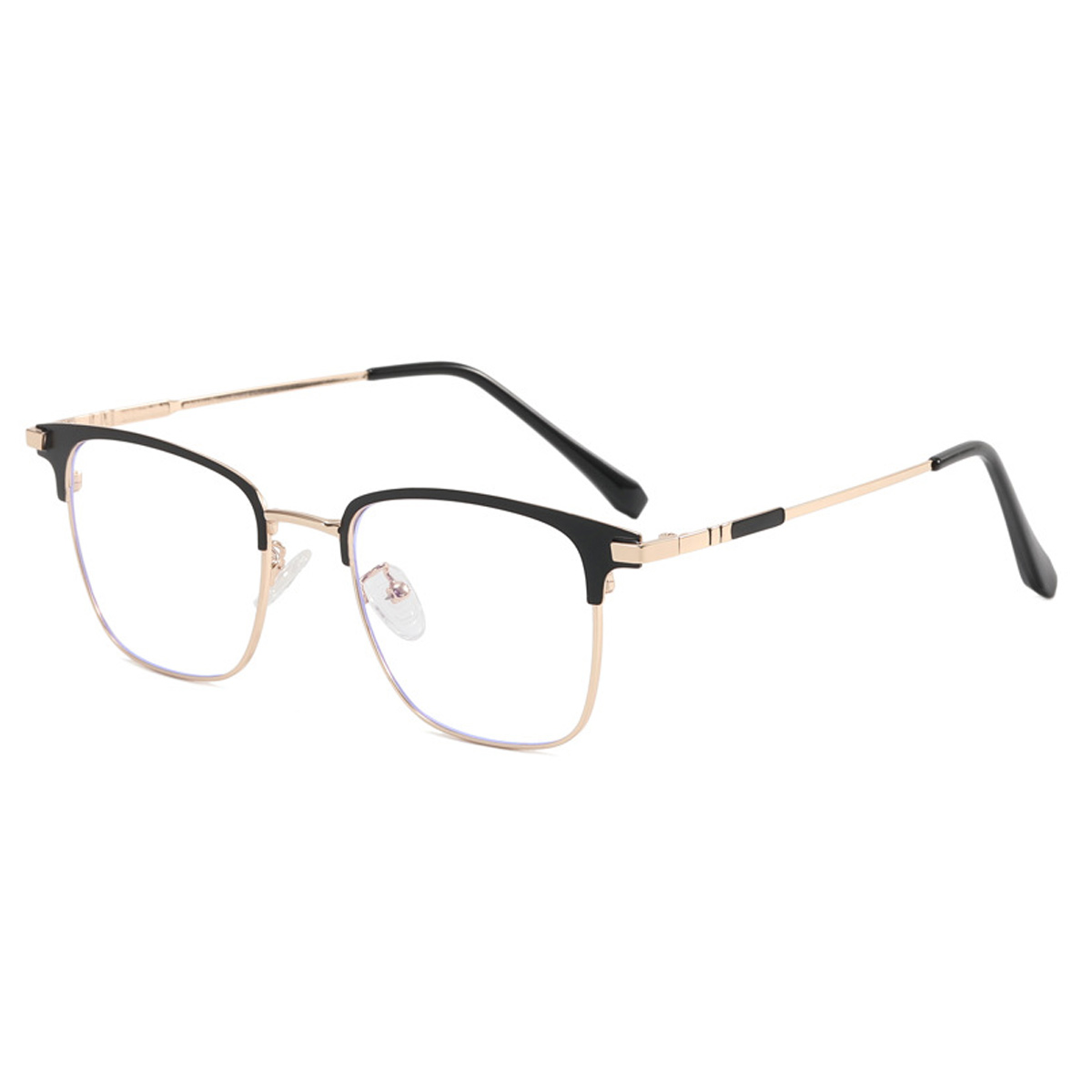 Gafas de bloqueo de luz azul cuadradas de moda para mujeres y hombres, montura de moda ultraligera