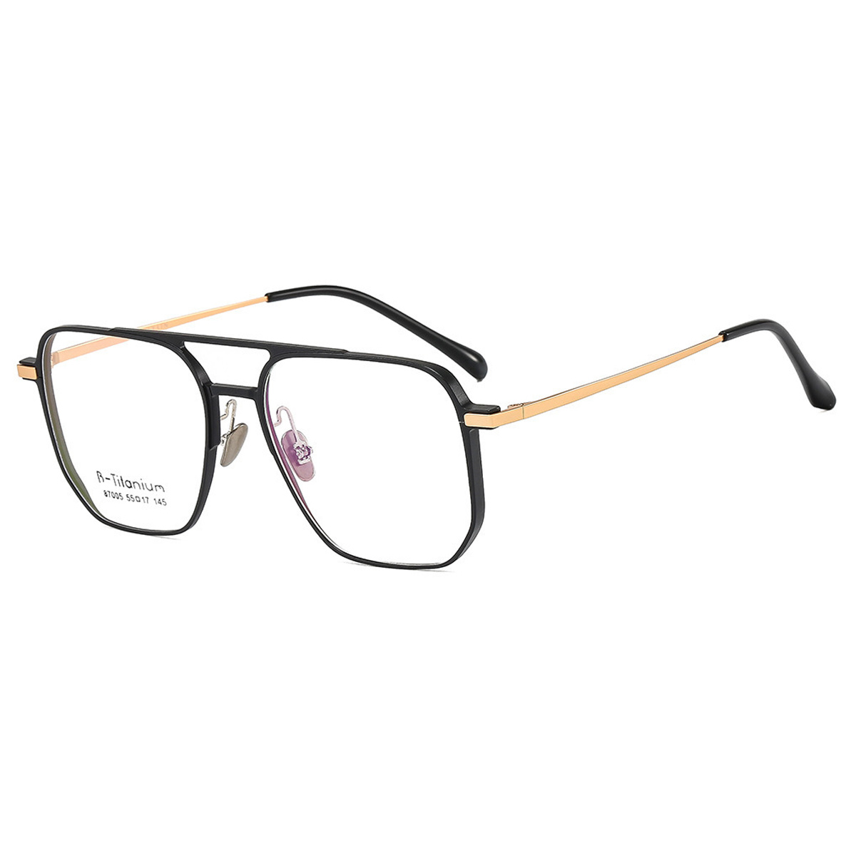 Gafas de bloqueo de luz azul para mujer/hombre, gafas retro de moda con montura grande, gafas para juegos de ordenador