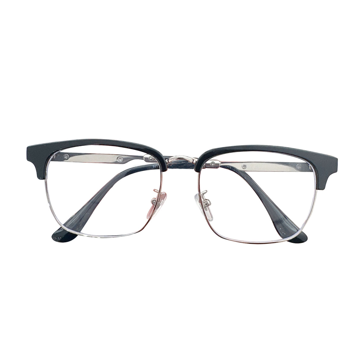 Gafas de bloqueo de luz azul, gafas de moda de doble haz, montura de gafas de luz anti-azul