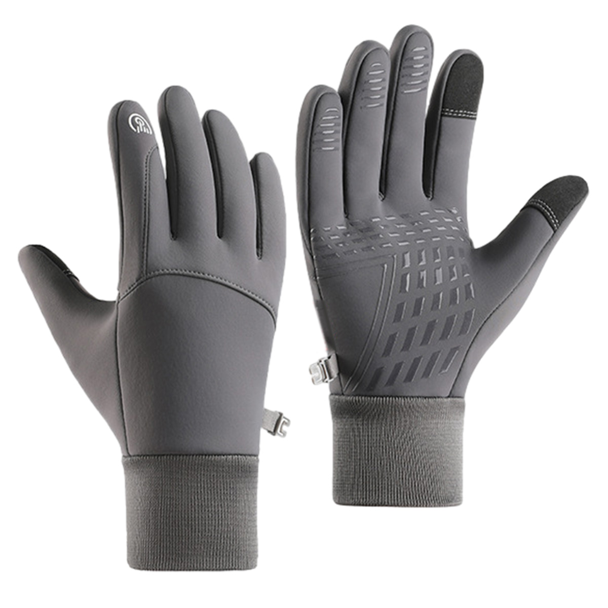 1 par de guantes para deportes de invierno calentados para hombres y mujeres, modelos con pantalla táctil, esquí, ciclismo, bicicleta de montaña fría, guantes para exteriores