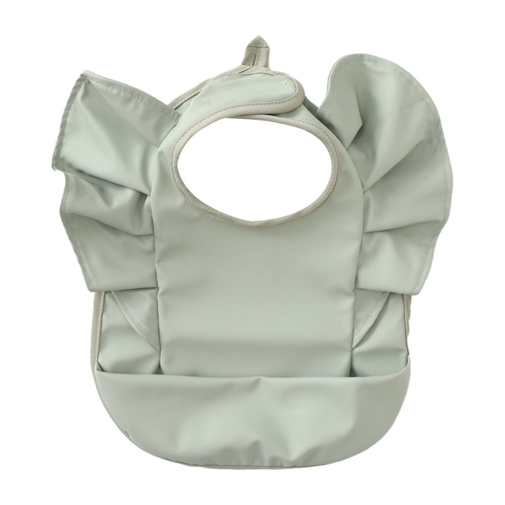thumbnail image 1 of Alas de Ángel de bolsillo de arroz para comida de bebé, babero impermeable para niños, añade alimentos complementarios antisuciedad, 1 of 6