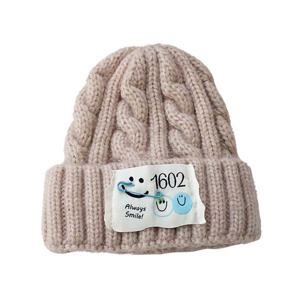 thumbnail image 1 of Gorros de punto Gorros de lana retorcidos de dibujos animados para niños y niñas gorros tipo jersey para bebés de 3 a 10 años, 1 of 6