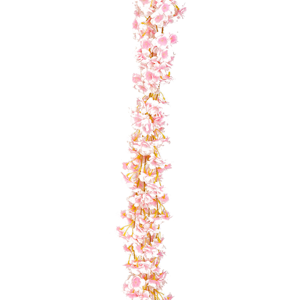 Simulación de enredaderas de cerezo, adecuada para la decoración de primavera de la fiesta de bodas en la habitación del hogar.