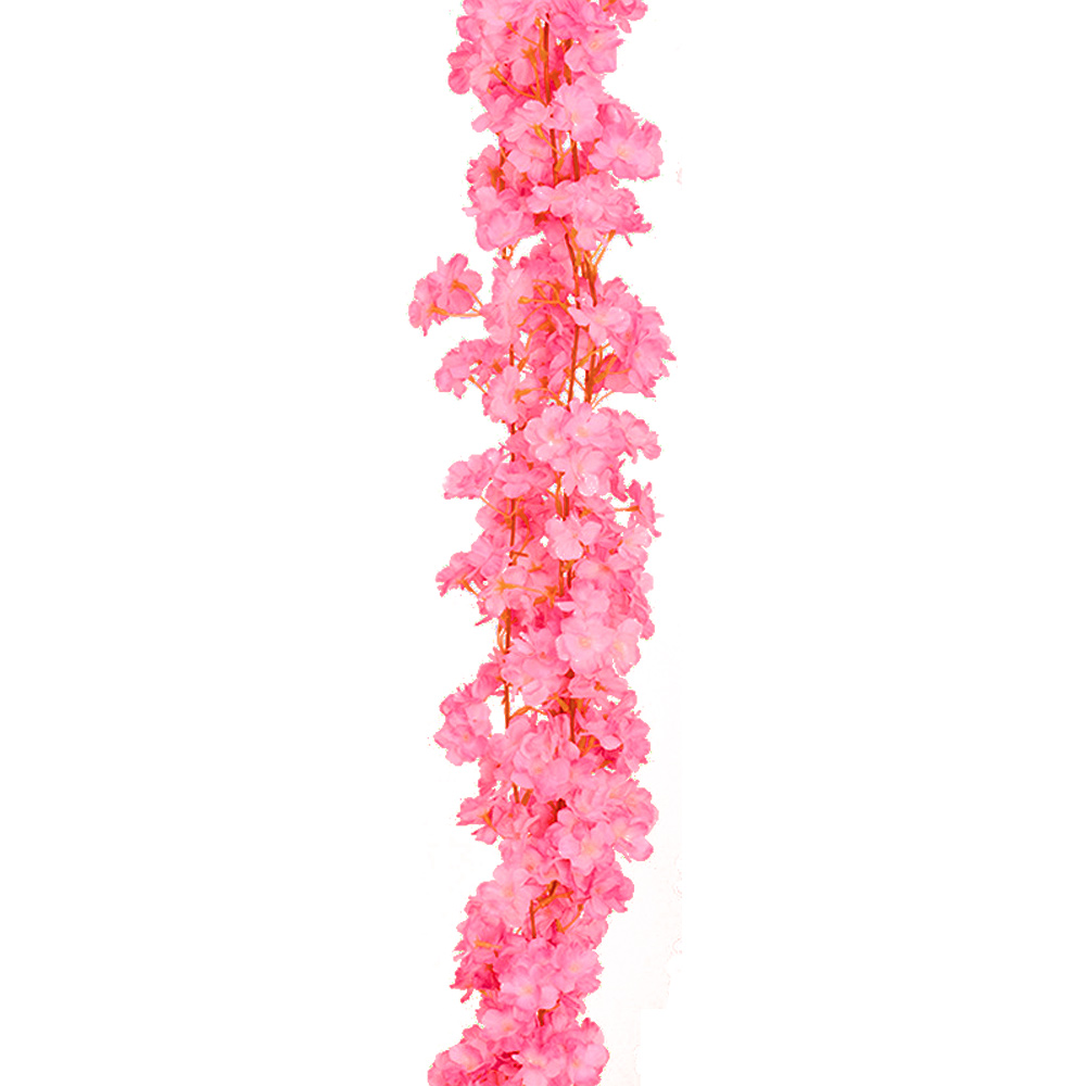 thumbnail image 1 of Adecuado para decoración de fiesta de boda en la habitación del hogar de primavera. Simulación de enredaderas de cerezo., 1 of 6